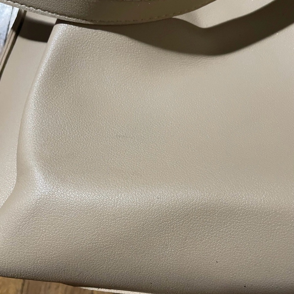 Yoki Taupe Satchel with Tassel - Picture 6 of 12